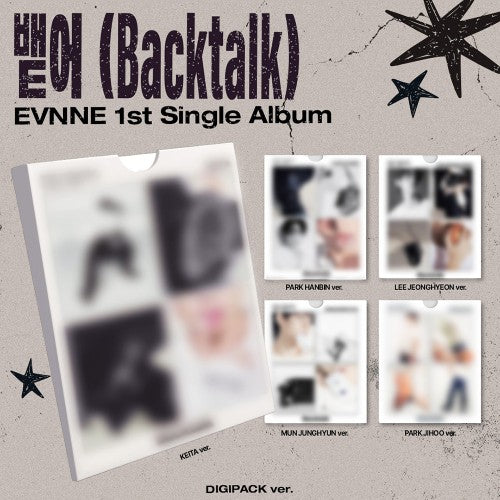 EVNNE - 1ST SINGLE ALBUM [BACKTALK] DIGIPACK VER.