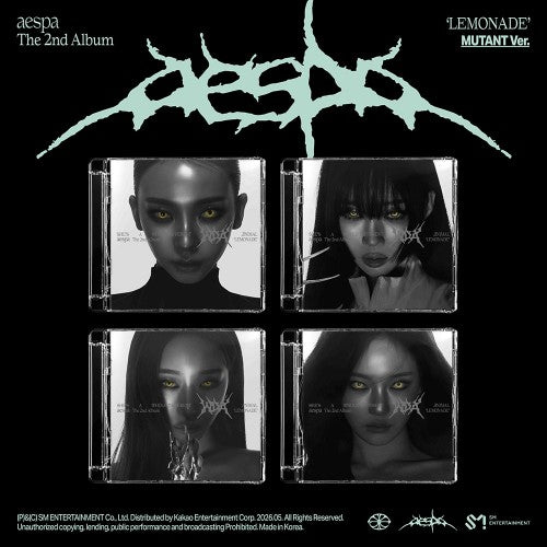 AESPA - The 2nd Album [LEMONADE] (MUTANT Ver.) - YES24 POB