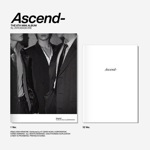 ZEROBASEONE - THE 6TH MINI ALBUM [ASCEND-]