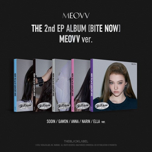 MEOVV - THE 2ND EP ALBUM [BITE NOW] MEOVV VER.