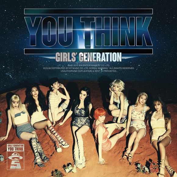 GIRLS´ GENERATION - YOU THINK (5TH ALBUM)