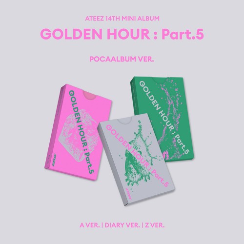 ATEEZ - 14TH MINI ALBUM [GOLDEN HOUR : PART.5] (POCAALBUM)
