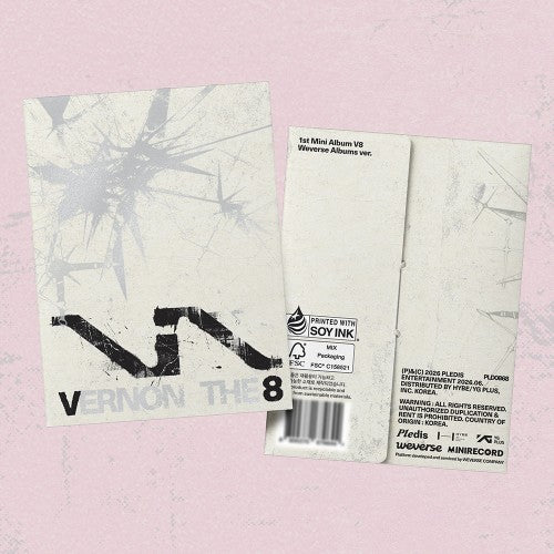 V8 (SEVENTEEN) - 1ST MINI ALBUM [V8] WEVERSE ALBUMS VER.