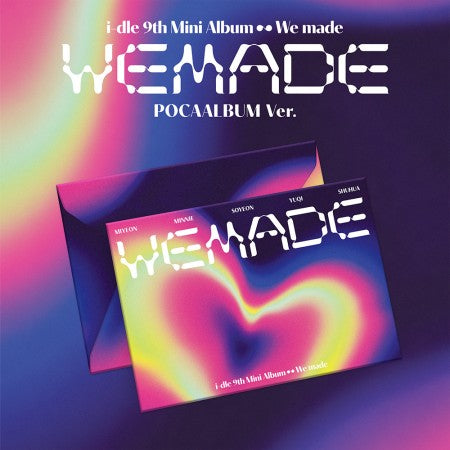 I-DLE - 9TH MINI ALBUM [WE MADE] (POCAALBUM VER.)