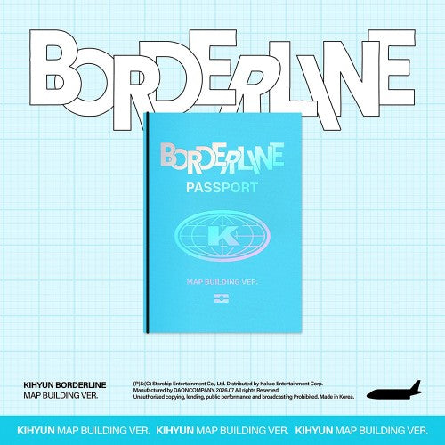 KIHYUN (MONSTA X) - EP [BORDERLINE] (MAP BUILDING VER.)