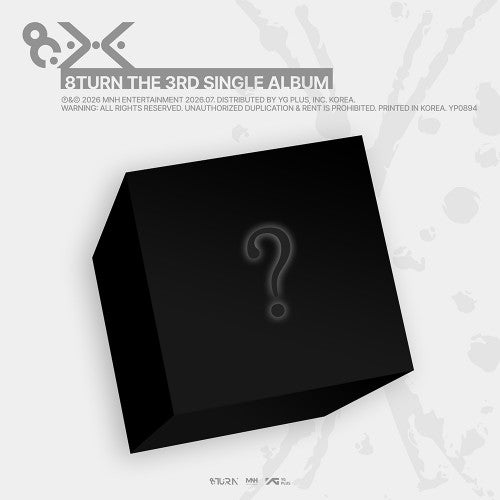 8TURN - THE 3RD SINGLE ALBUM [8.X]