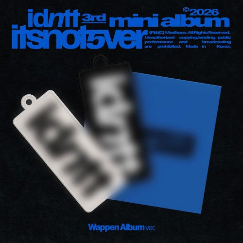 IDNTT - 3RD MINI ALBUM [ITSNOTOVER] (WAPPEN ALBUM)