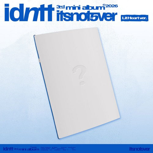 IDNTT - 3RD MINI ALBUM [ITSNOTOVER]
