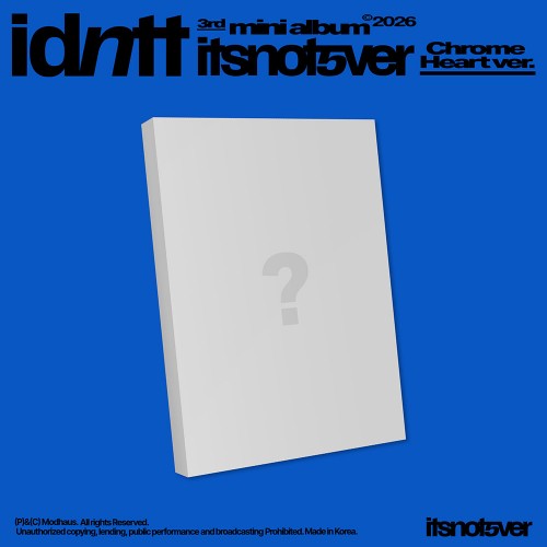 IDNTT - 3RD MINI ALBUM [ITSNOTOVER]