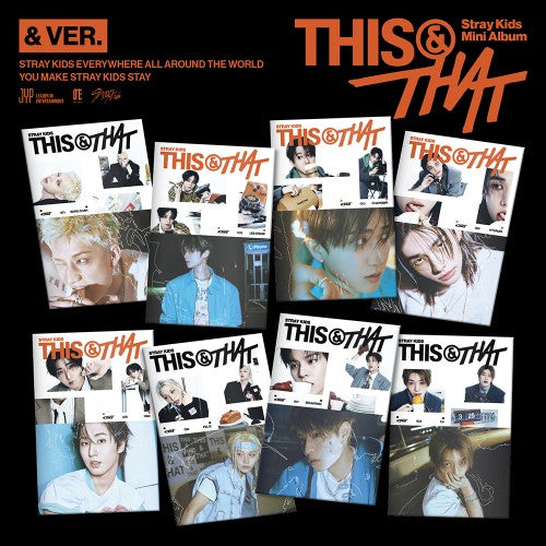 STRAY KIDS - THIS & THAT (& VER.) + APPLEMUSIC POB PHOTOCARD