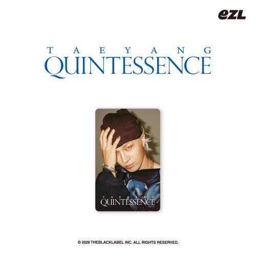 TAEYANG(BIGBANG) -  EZL TRANSPORTATION CARD (QUINTESSENCE)