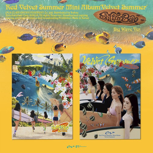 RED VELVET - SUMMER MINI ALBUM [VELVET SUMMER] (BIG WAVE VER.)