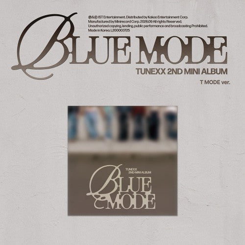 TUNEXX - BLUE MODE (T MODE VER.) [2ND MINI ALBUM]