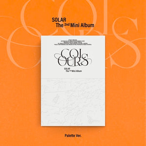 SOLAR (MAMAMOO) - COLOURS (PALETTE VER.) [2ND MINI ALBUM]