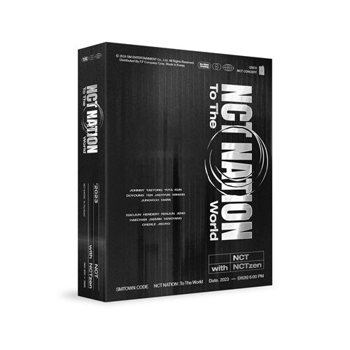 [PRE-ORDER] NCT - 2023 NCT CONCERT [NCT NATION TO THE WORLD IN INCHEON] (SMTOWN CODE VER.)