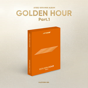 [PRE-ORDER] ATEEZ - GOLDEN HOUR : PART. 1 (PLATFORM VER.) [10TH MINI ALBUM]