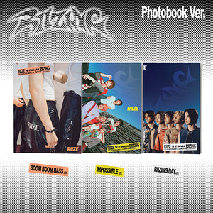 [PRE-ORDER] RIIZE - RIIZING (PHOTO BOOK VER.) + LUCKY DRAW MAKESTAR  POB PHOTOCARD