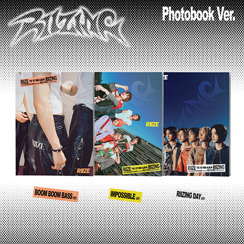 [PRE-ORDER] RIIZE - RIIZING (PHOTO BOOK VER.) + LUCKY DRAW MAKESTAR POB PHOTOCARD