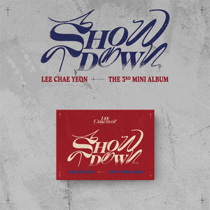 LEE CHAE YEON - SHOWDOWN (POCA ALBUM) [3RD MINI ALBUM]