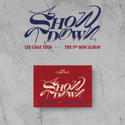 LEE CHAE YEON - SHOWDOWN (POCA ALBUM) [3RD MINI ALBUM]