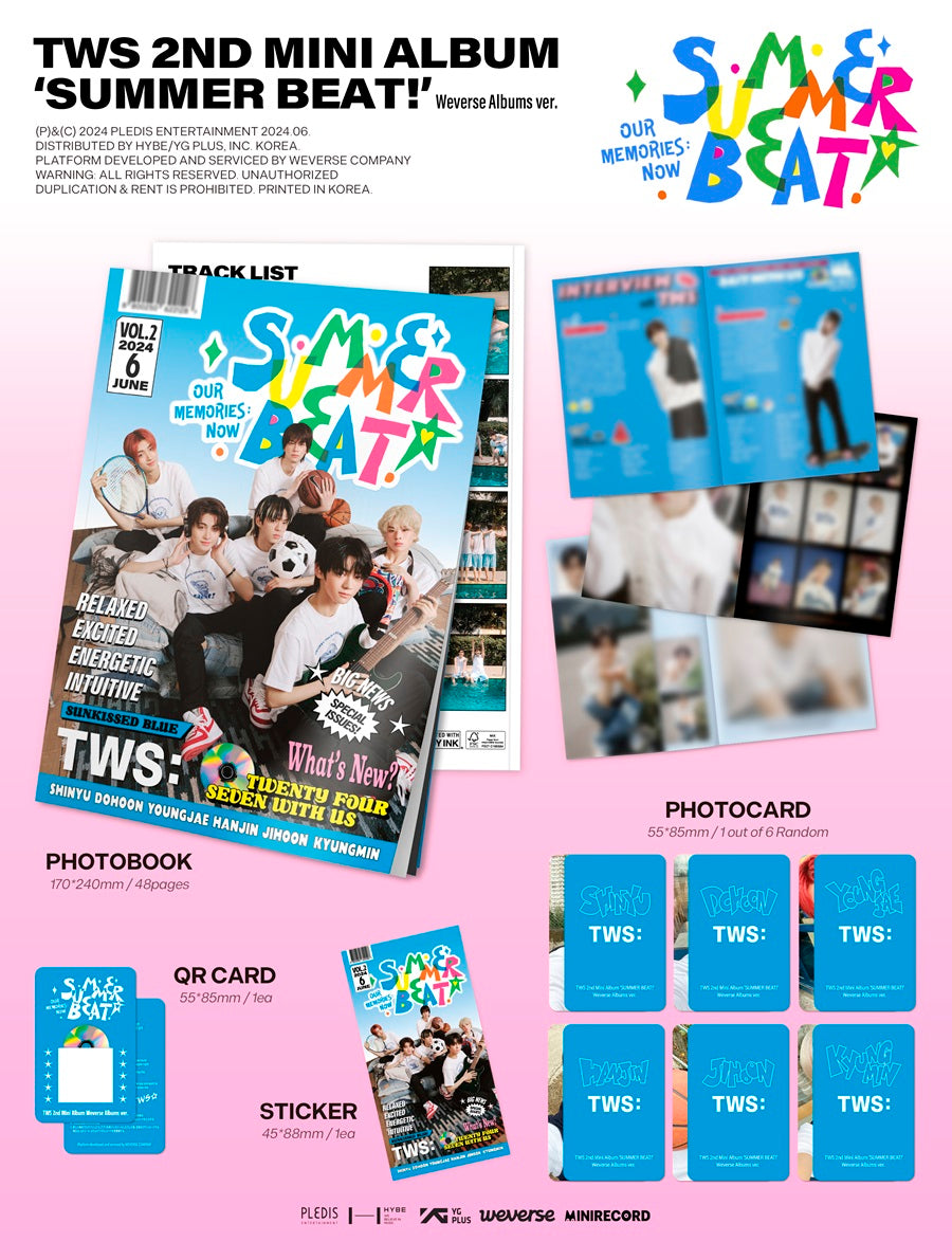 TWS-SUMMER BEAT! (WEVERSE ALBUMS VERSION) [2ND MINI ALBUM] – TOKKI