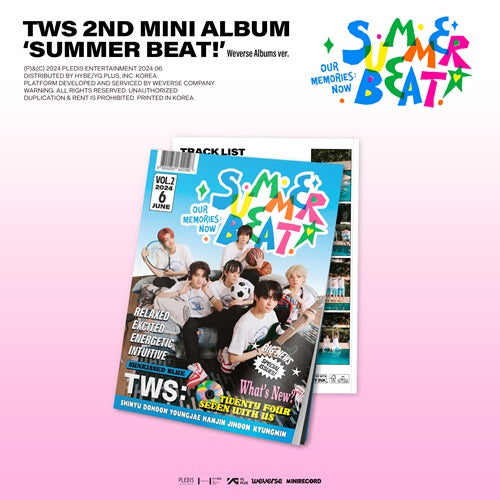 TWS - SUMMER BEAT! (WEVERSE ALBUMS VERSION) [2ND MINI ALBUM]