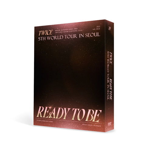 [PRE-ORDER] TWICE - 5TH WORLD TOUR [READY TO BE] IN SEOUL - DVD