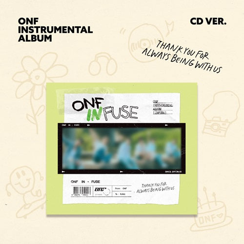 [PRE-ORDER] ONF - INFUSE (CD Ver.) [INSTRUMENTAL ALBUM]