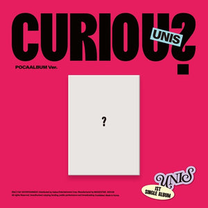 UNIS - CURIOUS (POCAALBUM VER.) [1ST SINGLE ALBUM]