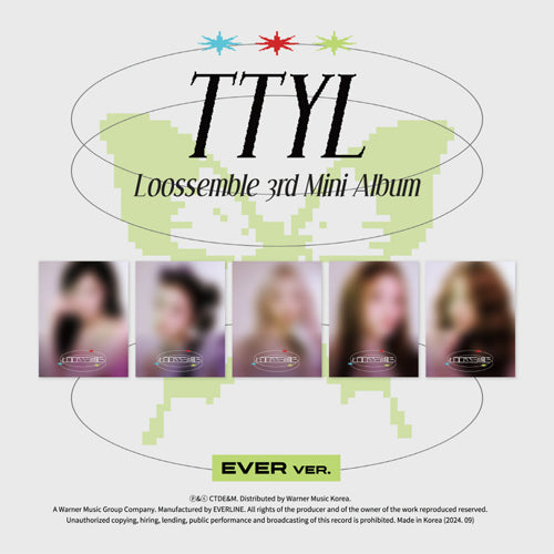 [PRE-ORDER] LOOSSEMBLE - TTYL (EVER MUSIC ALBUM VER.) [3RD MINI ALBUM]