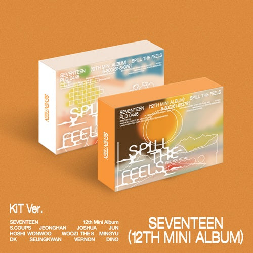 SEVENTEEN - SPILL THE FEELS (KIT VER.) [12TH MINI ALBUM]