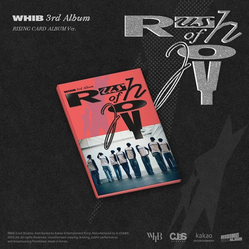 [PRE-ORDER] WHIB - RUSH OF JOY (RISING Ver.) [3RD SINGLE ALBUM]