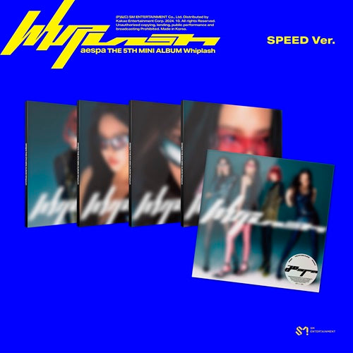 AESPA - WHIPLASH (SPEED VER.) [5TH MINI ALBUM]