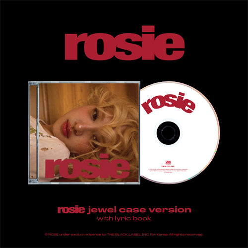 ROSÉ - ROSIE (JEWEL CASE VER.) [1ST STUDIO ALBUM]