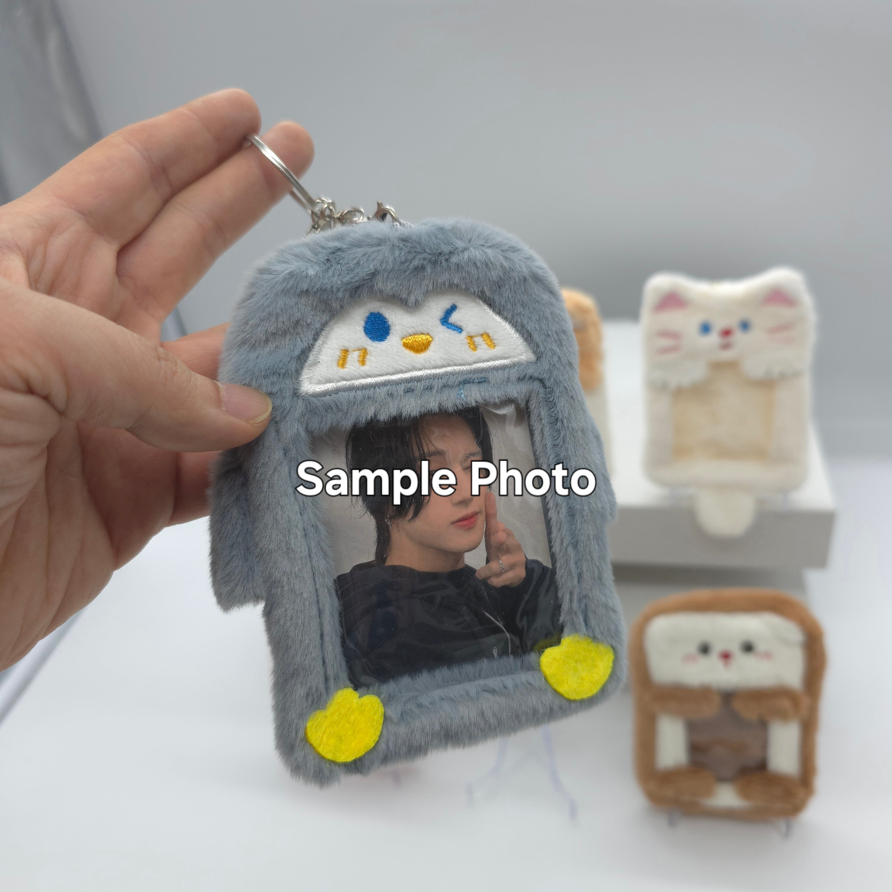 PLUSH PHOTOCARD HOLDER + KEYRING