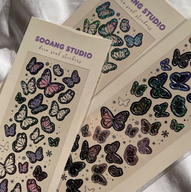 Sofly Sticker SOOANG - BUTTERFLY (STICKER) – TOKKI-SHOP