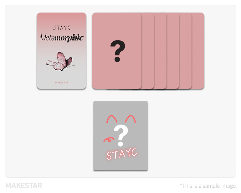 STAYC - METAMORPHIC (VOL.1) + MAKESTAR POB PHOTOCARD