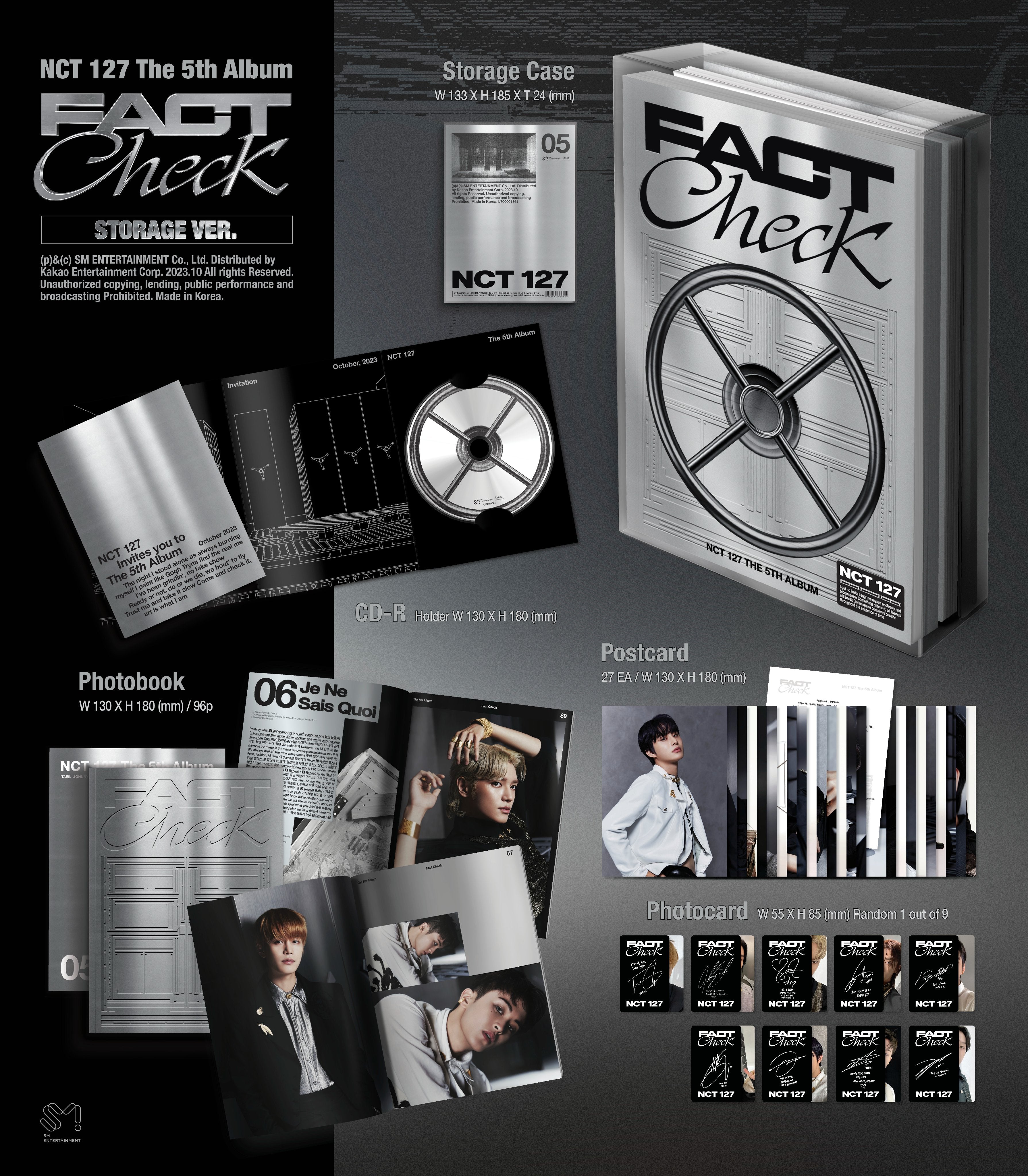 NCT 127 - FACT CHECK (STORAGE VER.) [VOL. 5]