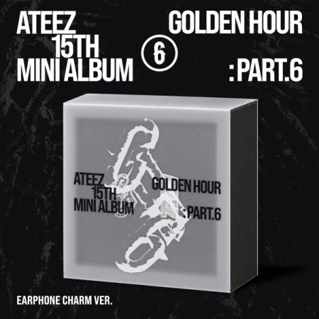 ATEEZ - 15TH MINI ALBUM [GOLDEN HOUR : PART.6] (EARPHONE CHARM VER.)