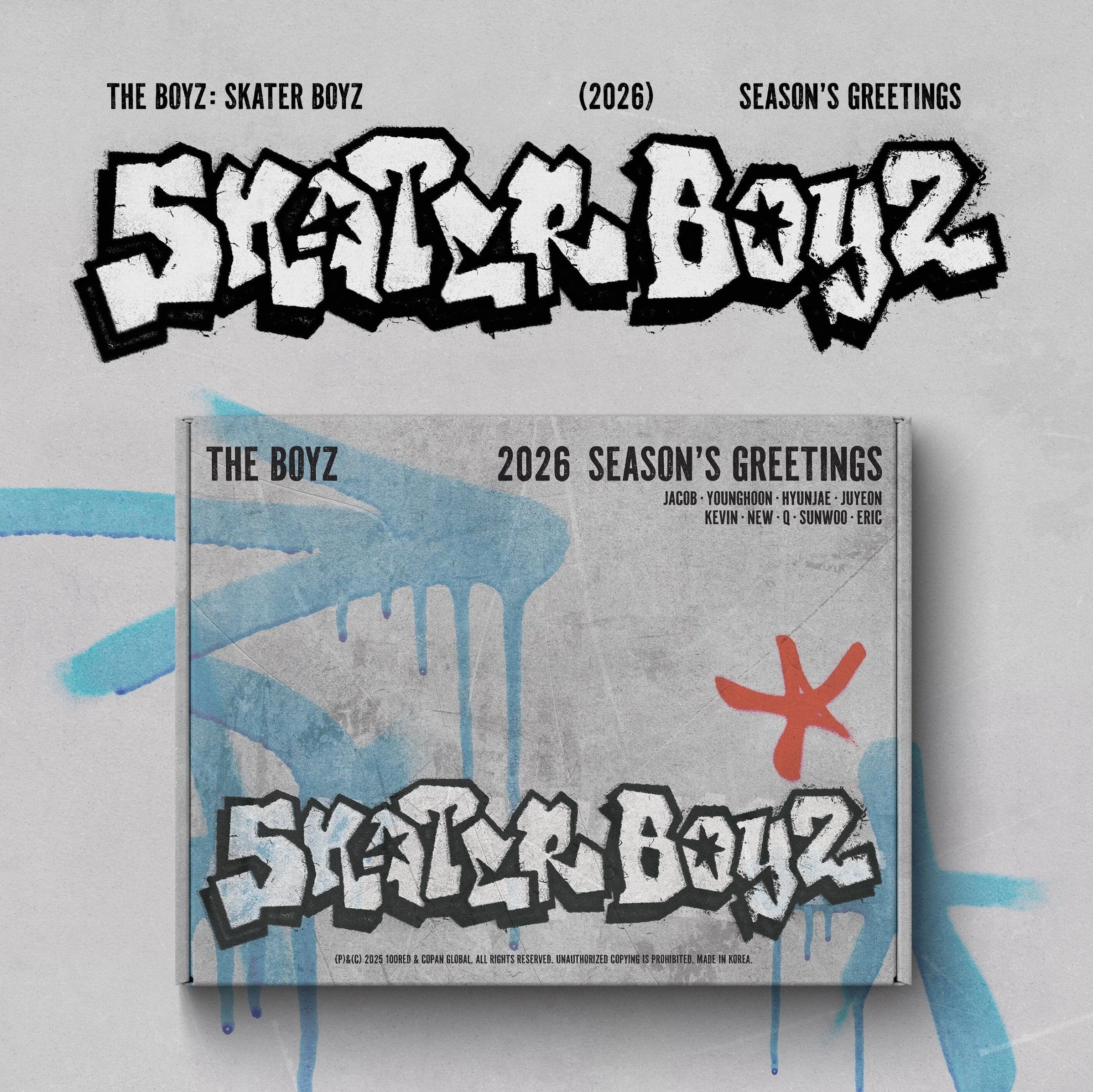 [PRE-ORDER] THE BOYZ - THE BOYZ : SKATER BOYZ (2026) SEASON'S GREETINGS
