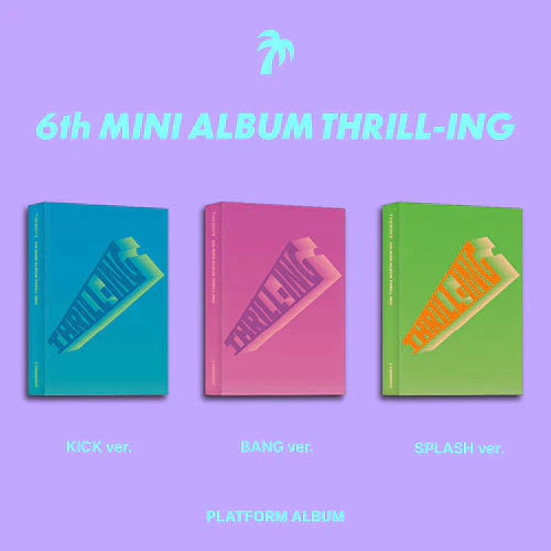 THE BOYZ - THRILL-ING (PLATFORM VER.) [6TH MINI ALBUM]