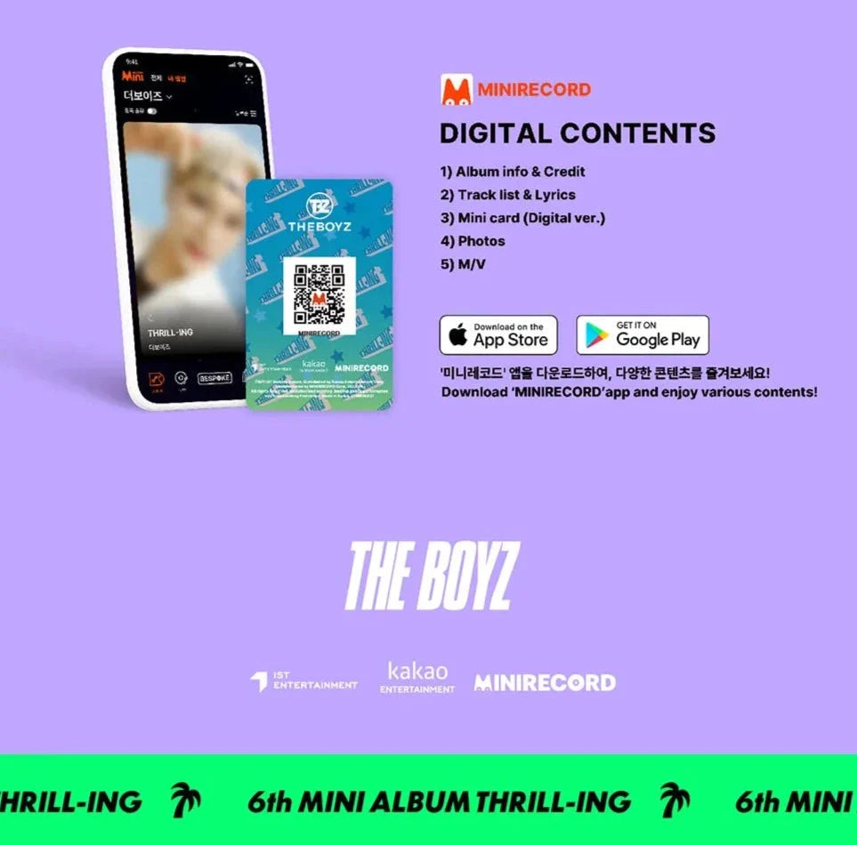 THE BOYZ - THRILL-ING (PLATFORM VER.) [6TH MINI ALBUM]