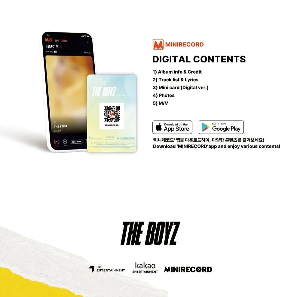 THE BOYZ - THE FIRST (PLATFORM VER.) [DEBUT ALBUM]