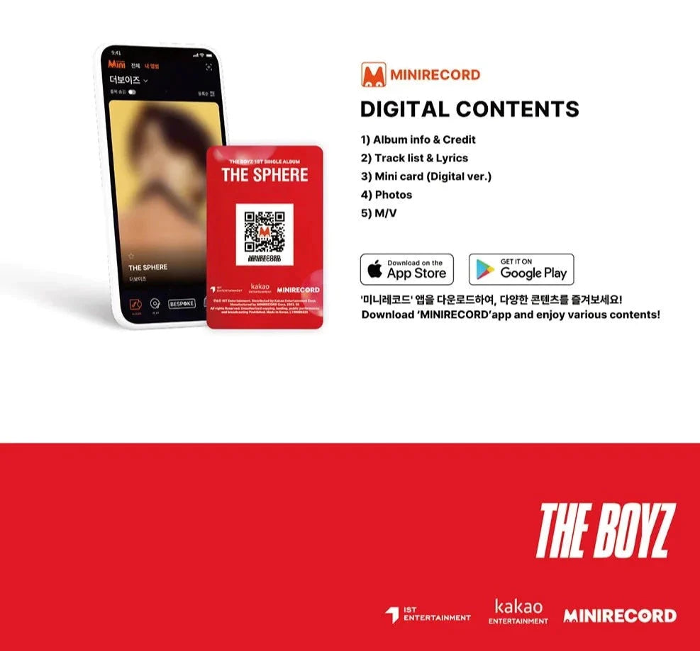 THE BOYZ - THE SPHERE (PLATFORM VER.) [1ST SINGLE ALBUM]