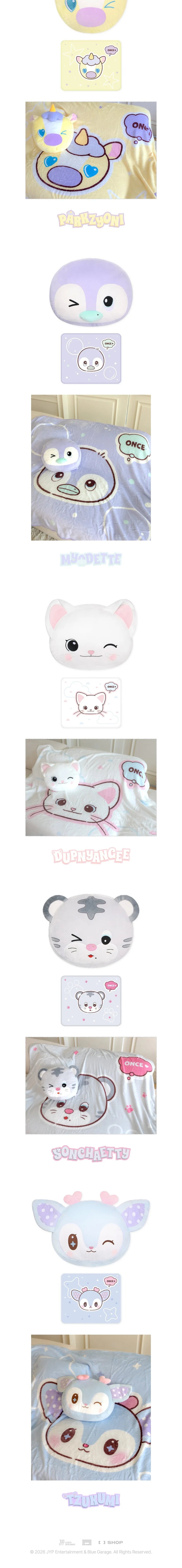 TWICE THE THRILL TDOONGZ CUSHION BLANKET – Produktdetails und Lieferumfang, Bild 2