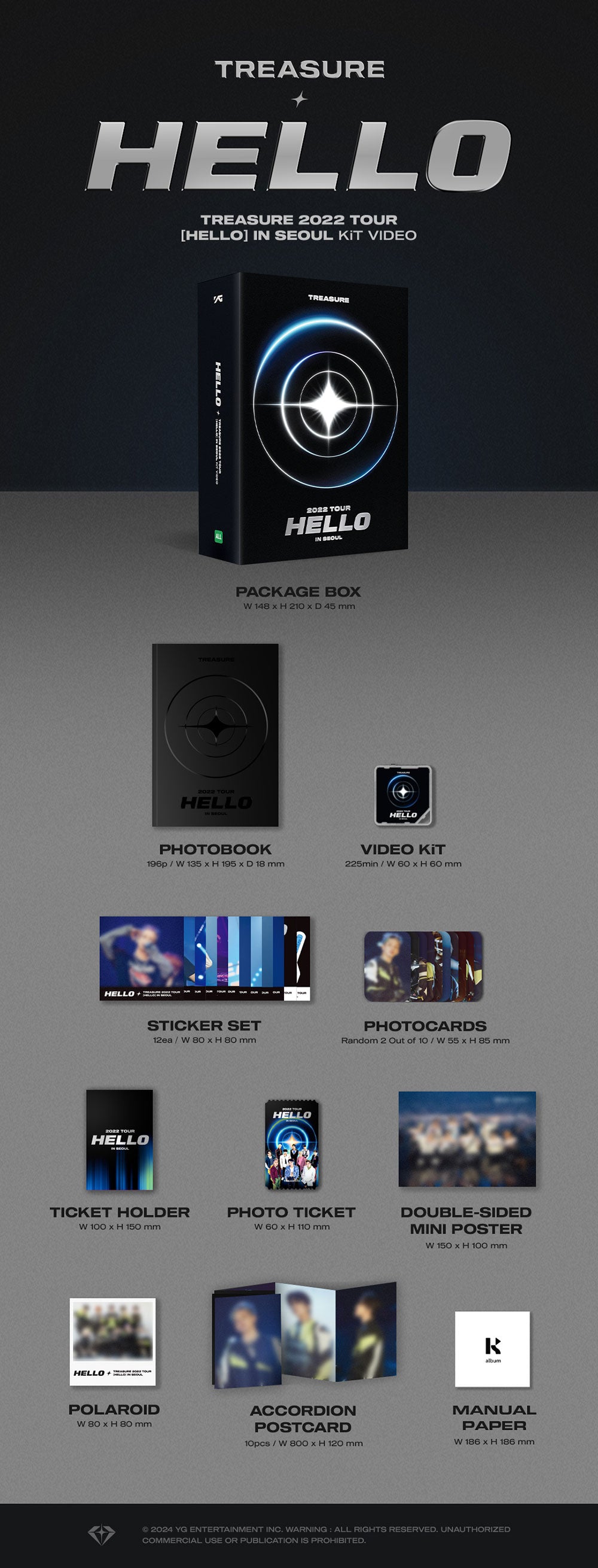 TREASURE - 2022 TOUR [HELLO] IN SEOUL KIT VIDEO