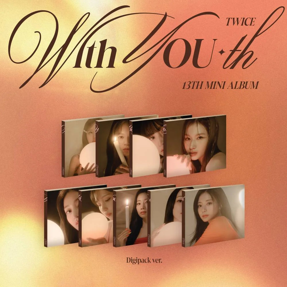 TWICE - WITH YOU-TH (DIGIPACK VER.) [13TH MINI ALBUM]