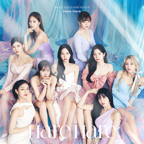 TWICE - HARE HARE - 10TH SINGLE JAPANESE ALBUM (REGULAR EDITION)