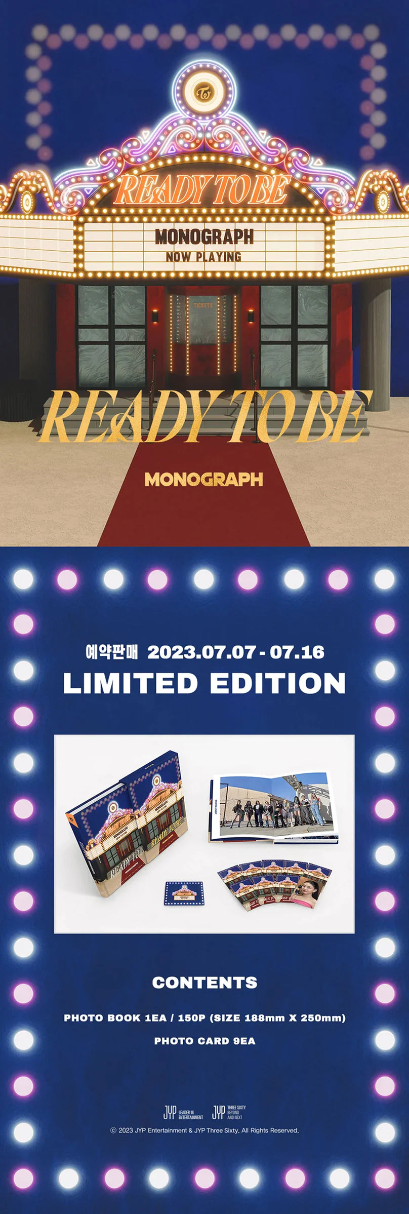 TWICE - TWICE MONOGRAPH READY TO BE PHOTOBOOK (LIMITED EDITION)