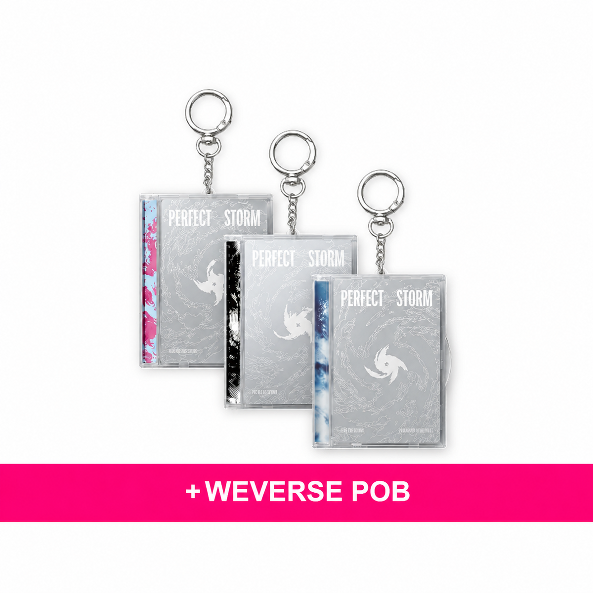 TOMORROW X TOGETHER PERFECT STORM Photocard Case +WEVERSE POB
